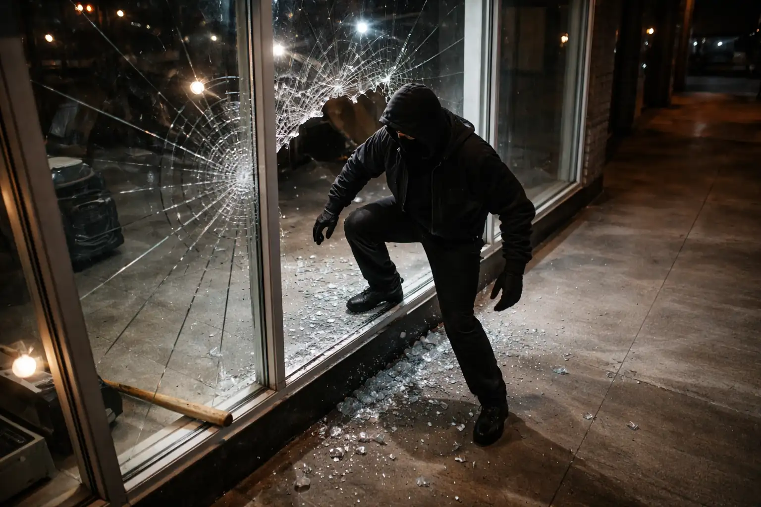 Without Film - Glass Shatters