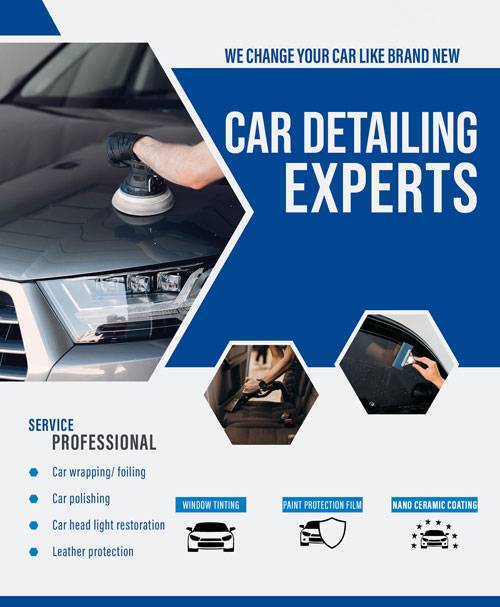 car detailing service centers in dubai